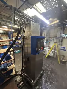 Upgraded Nilfisk multi-pump system in a food factory in Birmingham following installation of a 160 litre water tank and control components. The system now supports full demand during clean-down with improved reliability and consistent water supply.